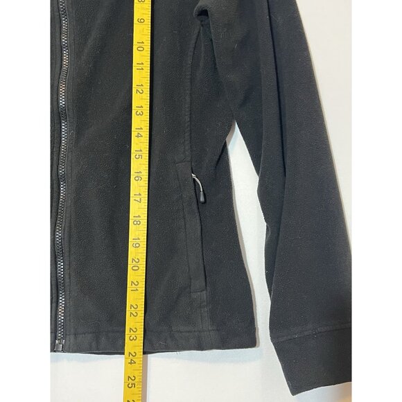 The North Face Full Zip Fleece Jacket Women’s Size Small Black Winter Outdoor - Picture 8 of 12